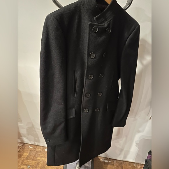 Versace wool coat (Size 34, fits like a Small to Medium) - Picture 3 of 13